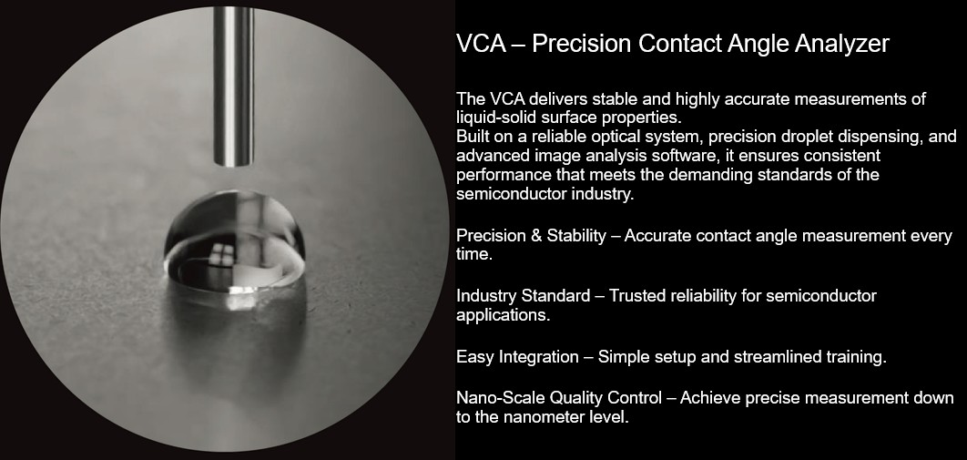 Surface Tension Analysis System, Contact Angle
